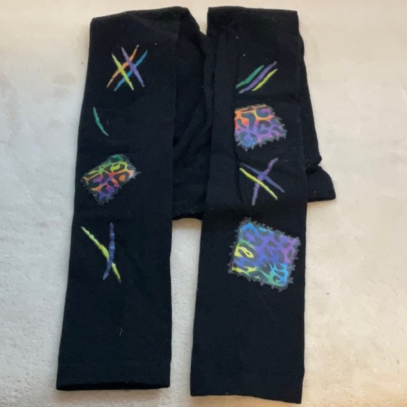 Colorful Patterned Kids Leggings - Picture 1 of 4